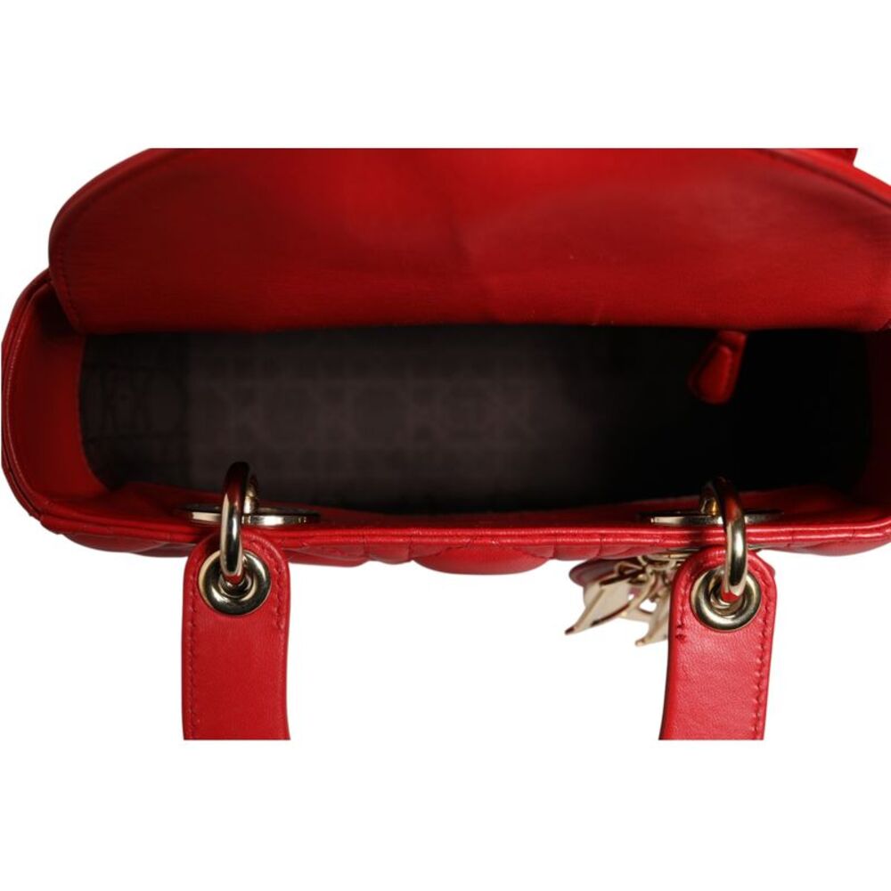 Christian Dior Lady Dior Cannage Leather Women's Handbag - Picture 6 of 6